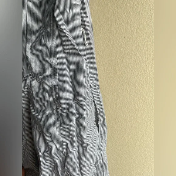 Ann Taylor Women Stripped Sleeveless Dress Cotton Size 2 - Picture 7 of 12